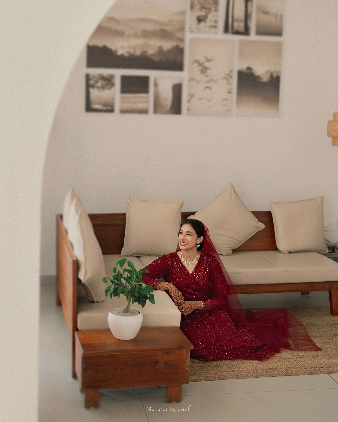 A wedding portrait from Muhrat by Jazil